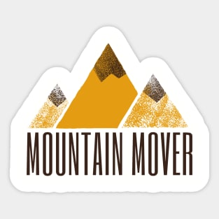 Mountain Mover Sticker